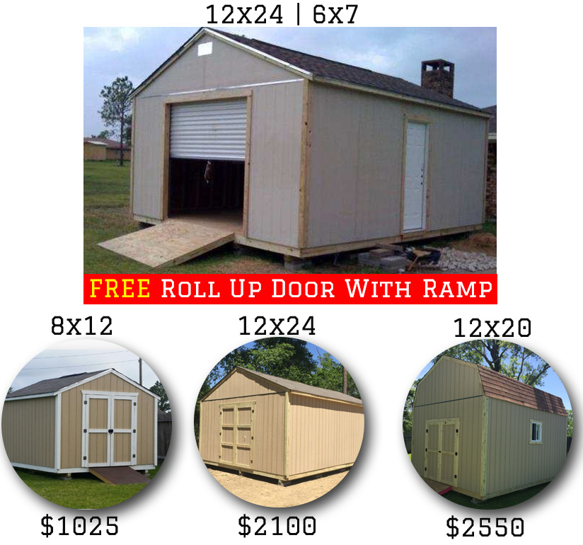 featured sheds specials